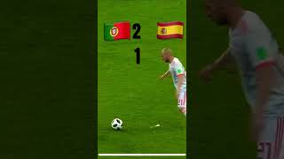 2018 World Cup Russia Portugal versus Spain ￼all goals [upl. by Saretta]