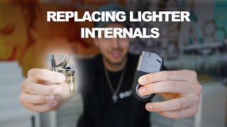 DISSIM Inverted Lighter How to replace Internals Tutorial [upl. by Melvina]