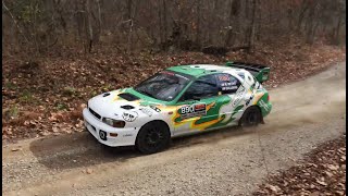 Ryan Rethy  James Dallman at ShowMe Rally 2024 ararally DirtFish [upl. by Allis967]