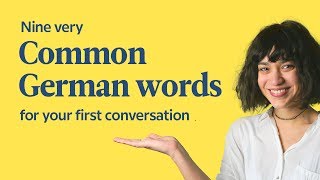 Common German Verbs For Your First Conversation  German In 60 Seconds [upl. by Arianie420]