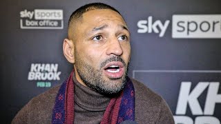 ‘I HAVE TO KO AMIR KHAN’ Intense Kell Brook WON’T SETTLE for points [upl. by Ahseken]