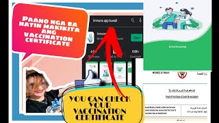 HOW TO DOWNLOAD COVID19 VACCINATION CERTIFICATEUSING IMMUNE APP KUWAITMs Kaiwa Labz [upl. by Carter646]