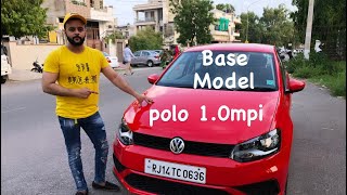 Let’s talk about the VOLKSWAGEN POLO TRENDLINE 10L mpi engine VW POLO BASE MODEL  safe cars india [upl. by Maillij]