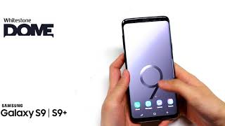 Whitestone Dome Glass for GalaxyS9 and S9plus [upl. by Lemmor]