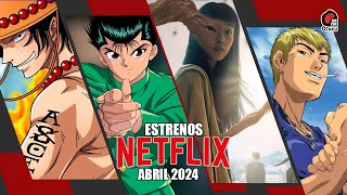 Estrenos de ANIME en NETFLIX Abril 2024 [upl. by Stannwood]