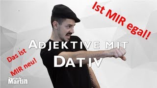 21  Adjektive Teil IV  Adjektive MIT DATIV [upl. by Adal]