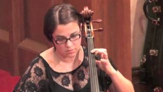 J S Bach  Cello Suite No 1 I Prelude Eve Miller of Tempesta di Mare [upl. by Aittam]