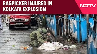 Kolkata Blast News  Ragpicker Injured In Kolkata Explosion Bomb Disposal Squad Secures Area [upl. by Chaney]