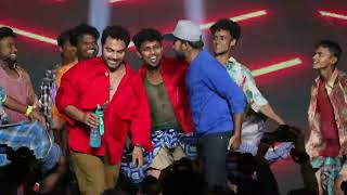 Giri Giri Song Performance by Vishwak Sen amp Yash Master at GangsOfGodavari Pre Release Event [upl. by Kleeman]