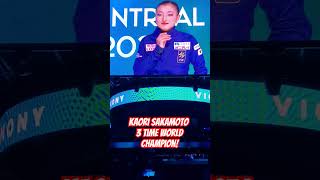 Kaori Sakamoto Speaks after World Championship Victory [upl. by Uot]