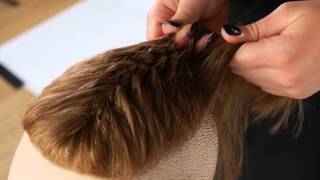 How to Braid an Undercut  TheSalonGuy [upl. by Aimak]