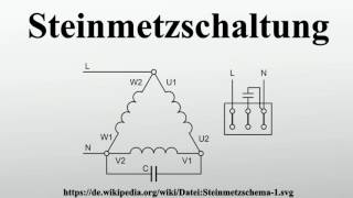 Steinmetzschaltung [upl. by Sirref]