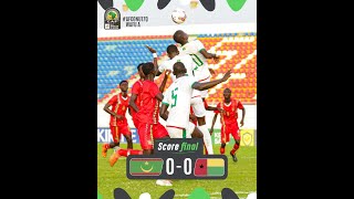 Highlight WAFU A U17  MAURITANIE VS GUINEE BISSAU  J1 [upl. by Nnairak]