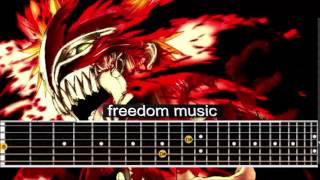 Bleach Opening Uverworld D tecnolife Guitar Cover [upl. by Pimbley535]