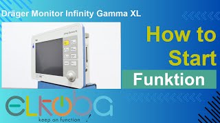 Quickstart Draeger Monitoring Infinity Gamma XL Anzeige von Spannung und Strom an Labornetzteil [upl. by Murielle954]