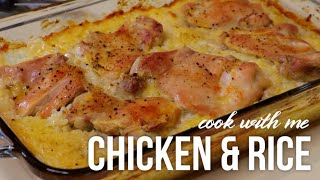 Cook With Me Chicken and Rice [upl. by Crofoot]