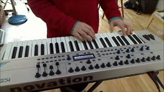 Novation KS4 demonstration [upl. by Legim]