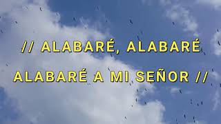 Alabaré alabaré alabaré a mi Señor letra coritos instrumental pista karaoke Juan vio el número de [upl. by Hanshaw]