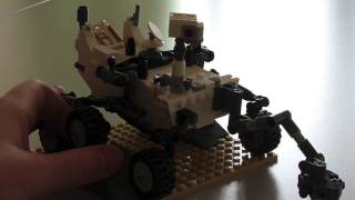 LEGO  NASA Mars Science Laboratory Curiosity Rover 21104 [upl. by Suirradal388]