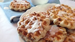 Cinnamon Roll Waffles [upl. by Lorou]