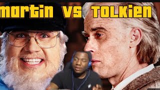 Mighty Fellows  JRR Tolkien Vs George RR Martin  Epic Rap Battles Of History Reaction [upl. by Akcirred]