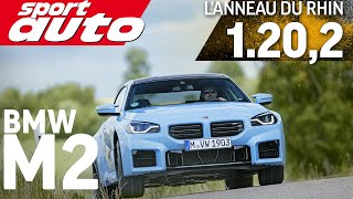 BMW M2  Hot Lap Anneau du Rhin  sport auto [upl. by Eittocs]