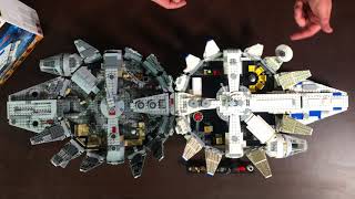 Lego 75212 Kessel Run Millennium Falcon Review and Comparison [upl. by Oratnek435]