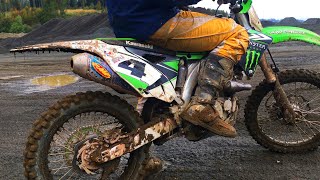 Kawasaki KX450F  FMF 41 Megabomb ❎ REV LIMITER ❎ Exhaust SOUND [upl. by Lizbeth]