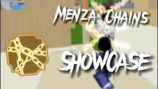 Menza Chains Showcase  Roblox Shindo Life [upl. by Arathorn]