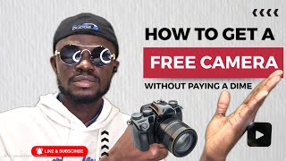 Get a FREE dslr camera NOW  NO FEE required [upl. by Eadie]