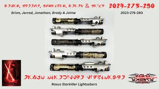 Next Batch of Raxus Starkiller Neopixel Lightsabers [upl. by Clemente]