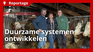 Biologisch melkveebedrijf ontwikkelt duurzame systemen [upl. by Letti]