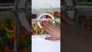 Candy restock asmr snacks snacklebox asmrrestock asmrsounds organized [upl. by Nyhagen]