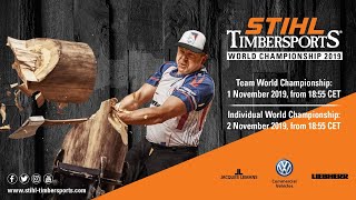 STIHL TIMBERSPORTS® Team World Championship 2019 english [upl. by Kristo802]