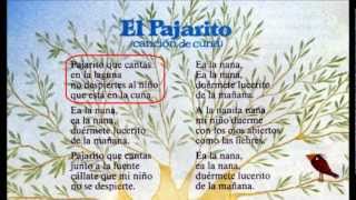 Spanish nursery rhymes quotEl pajaritoquot with lyrics [upl. by Gretel]