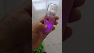 Mini facial steamer Face mist sprayer🐰💗 Flipkart finds flipkart skincare facemistsprayer [upl. by Verge]