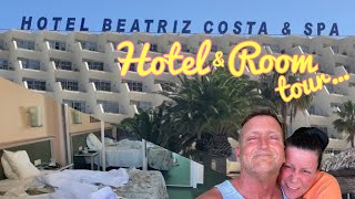 Lanzarote 2023… Beatriz costa and spa room and hotel tour… [upl. by Ormand]