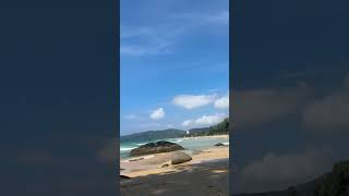 Karon beach 🇹🇭🏝️ travel travelvlog sea phuket music [upl. by Ozen]