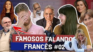 Analisando os famosos falando FRANCÊS [upl. by Omer]