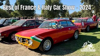 Best of France amp Italy Car Show  2024 [upl. by Hesther]