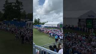 Zurich Classic 2024 Saturday in New Orleans 1st hole atmosphere [upl. by Merell]