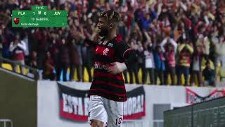 Jogando PES 21 FLAMENGO X JUVENTUDE  PES 21 Gameplay Ps4 [upl. by Rogozen259]