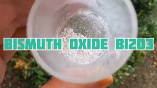 bismuth nitrate bismuth trioxide feat V2O5 [upl. by Akina]