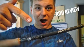 13 fishing FATE BLACK spinning rod REVIEW [upl. by Adrahc151]