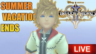 Kingdom Hearts 2 Final Mix Casual Run Summer Ends [upl. by Adigirb]