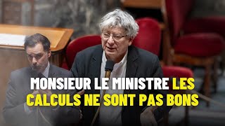 Je reprends les chiffres du Ministre du Budget [upl. by Gnaw]