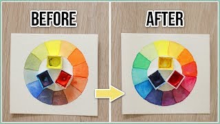 How to Avoid Muddy Colors when Painting  Color Mixing Secrets Demystified for Beginners [upl. by Yrral967]