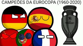 CAMPEÕES DA EUROCOPA 19602020 [upl. by Animsaj413]