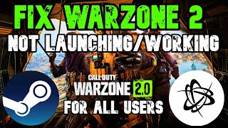 How to fix Warzone 2 Crashing amp Not Launching  Easy FIX   ✅NEW UPDATE [upl. by Eninaej147]