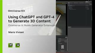 Using ChatGPT and GPT4 to Generate 3D Content in Omniverse [upl. by Assirek]